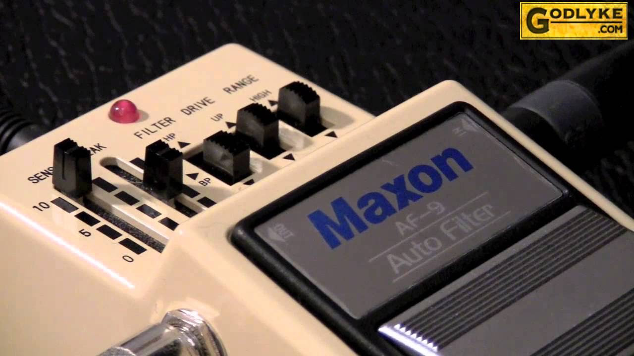 Auto Wah Pedal Demo - Maxon AF-9 - YouTube