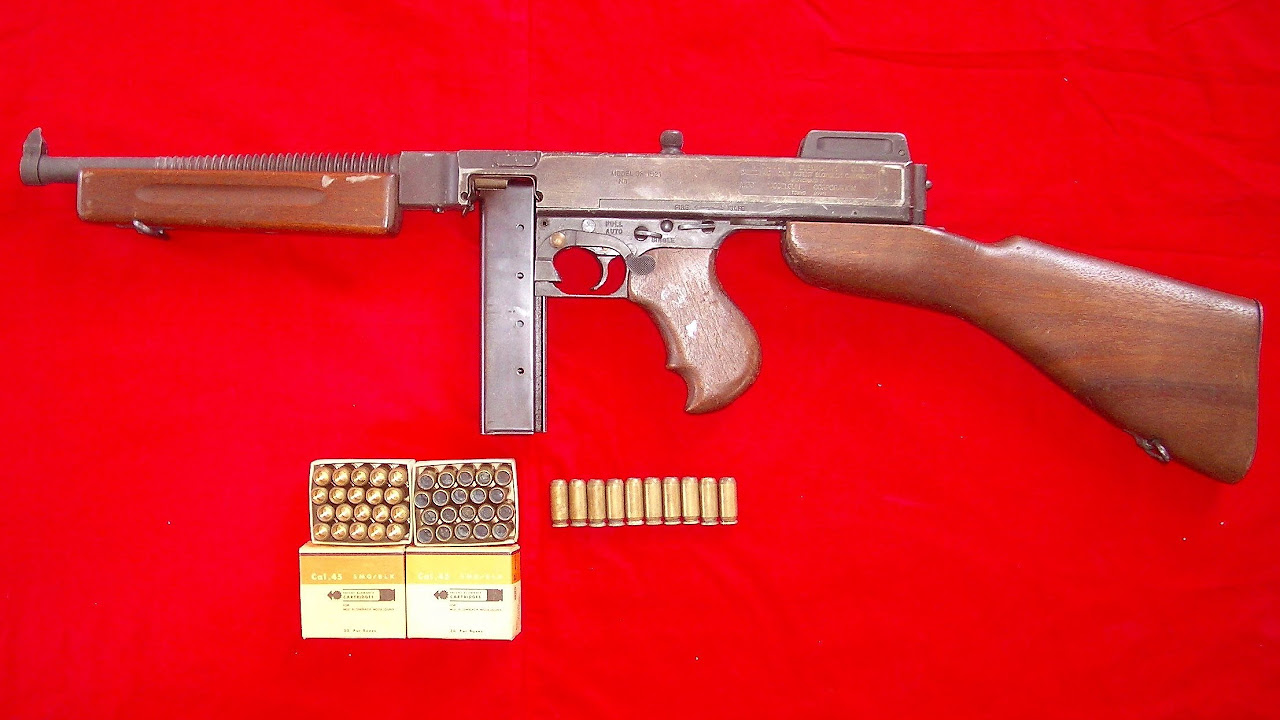 モデルガン】トンプソン M-1921 サブマシンガン MGC 1979年製 - YouTube
