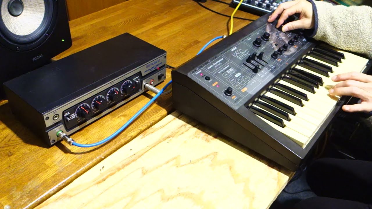 Technics SY-1010 Monophonic Synthesizer Sound Variations - YouTube