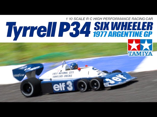 TAMIYA 1/10 R/C Tyrrell P34 SIX WHEELER 1977 ARGENTINE GP タミヤ