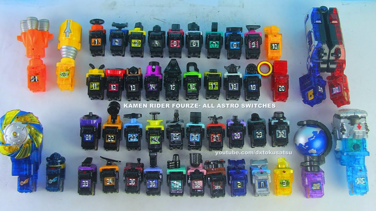 Kamen Rider FOURZE ALL ASTRO SWITCHES 1-40 + EX 仮面ライダー