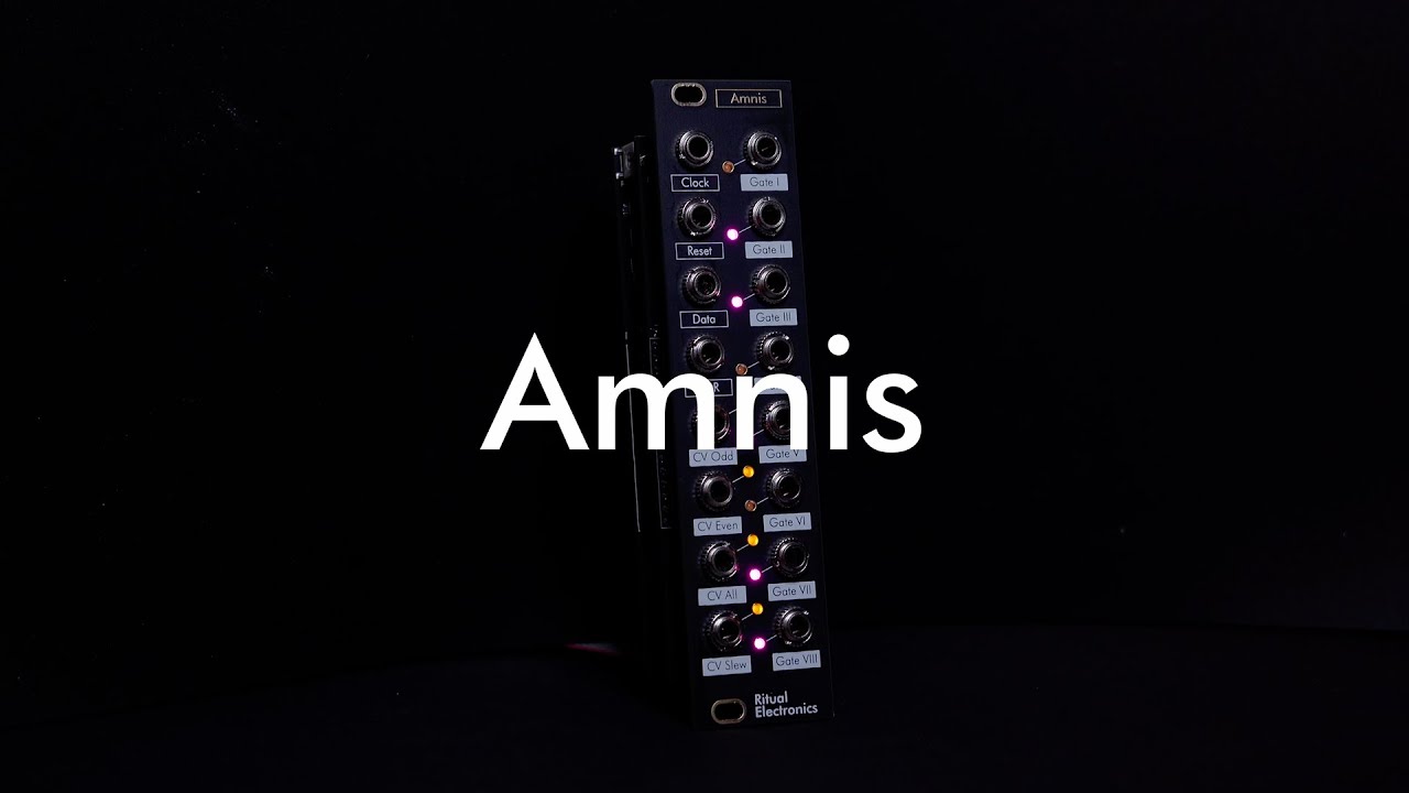 Introducing Ritual Electronics AMNIS | Shift Register, Algorithmic