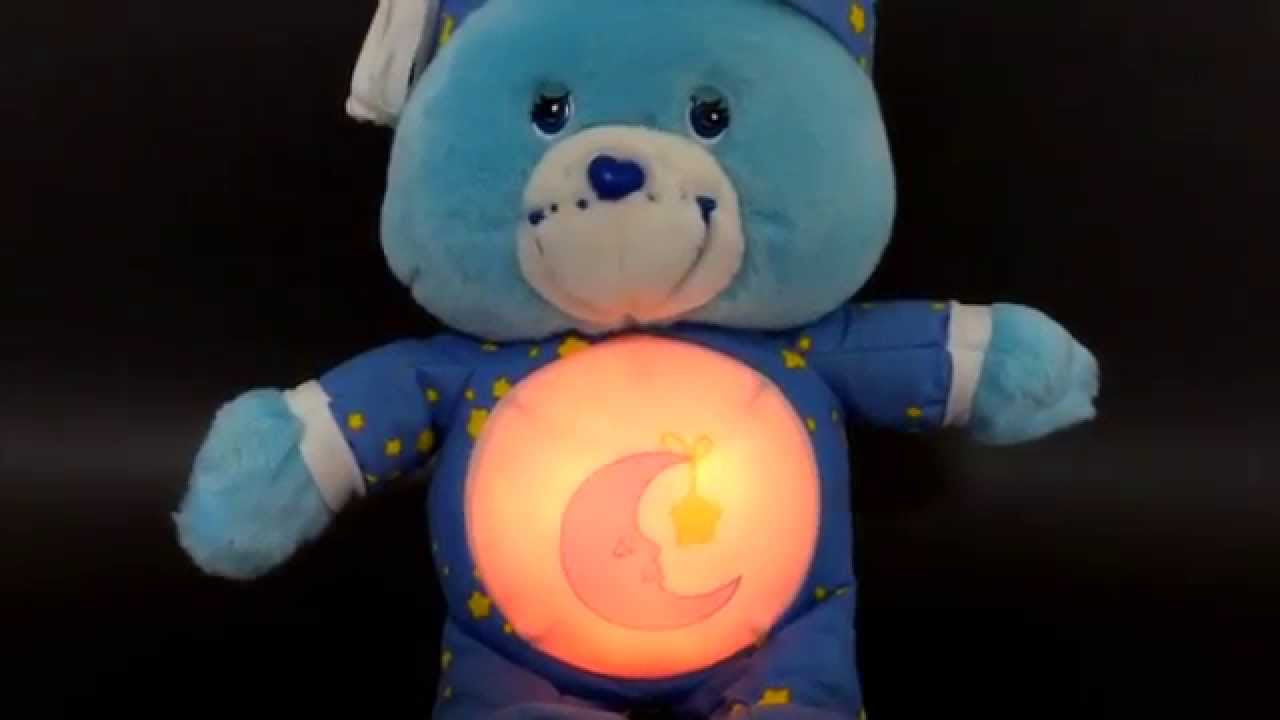 ケアベア ぬいぐるみ Bedtime Bear ベッドタイムベア Talking&Light Up