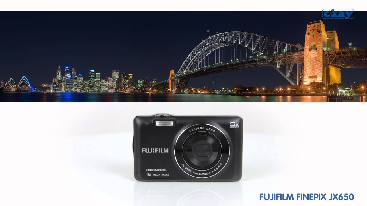 DIGITALNI KOMPAKT FUJIFILM FINEPIX JX650 - YouTube