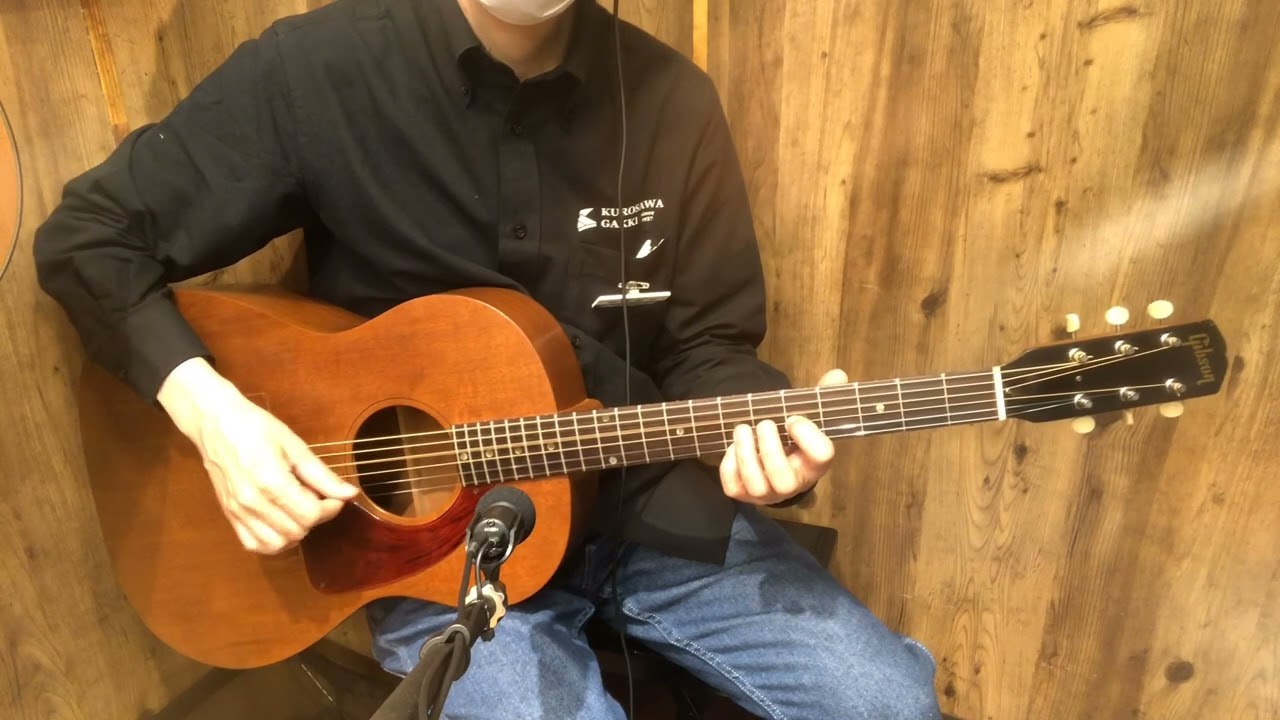 Gibson B-15 '68【ヴィンテージ】 【ナローネック】試奏動画 - YouTube
