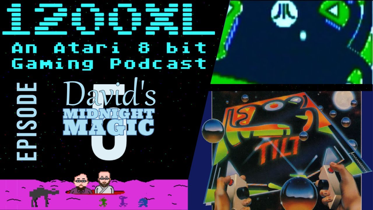 David's Midnight Magic brought pinball home! 1200XL: An Atari 8