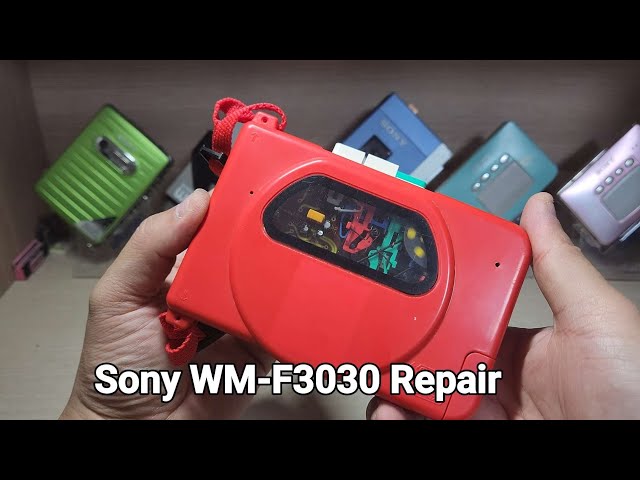 Sony WM-F3030 Repair Cassette Player Walkman - YouTube