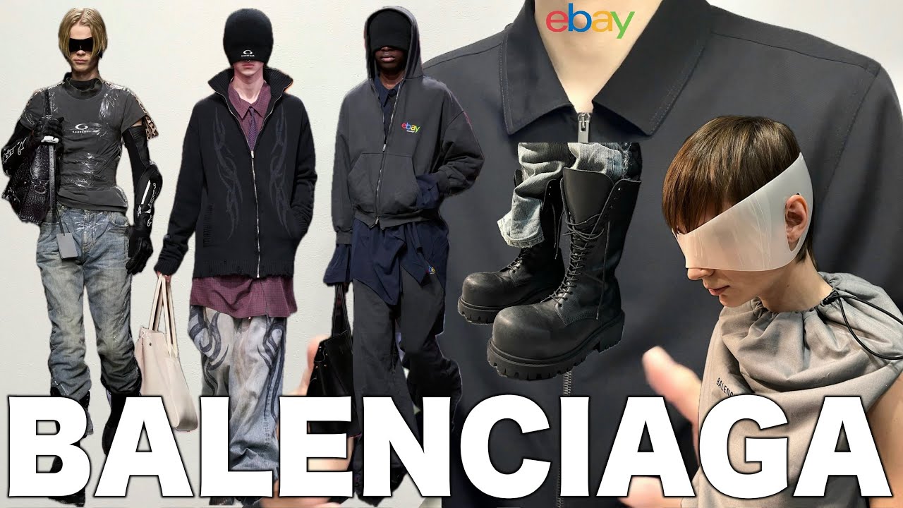 注目のBALENCIAGA！ebayコラボ+新作ブーツ！まさかのスキニーデニムも