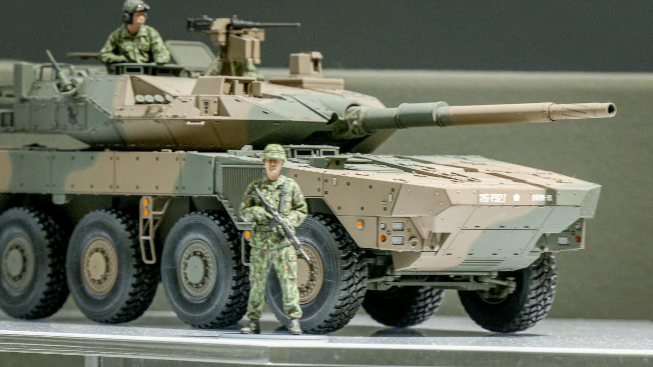 タミヤ「1/35 陸上自衛隊 16式機動戦闘車C5（ウインチ装置付）」陸自の