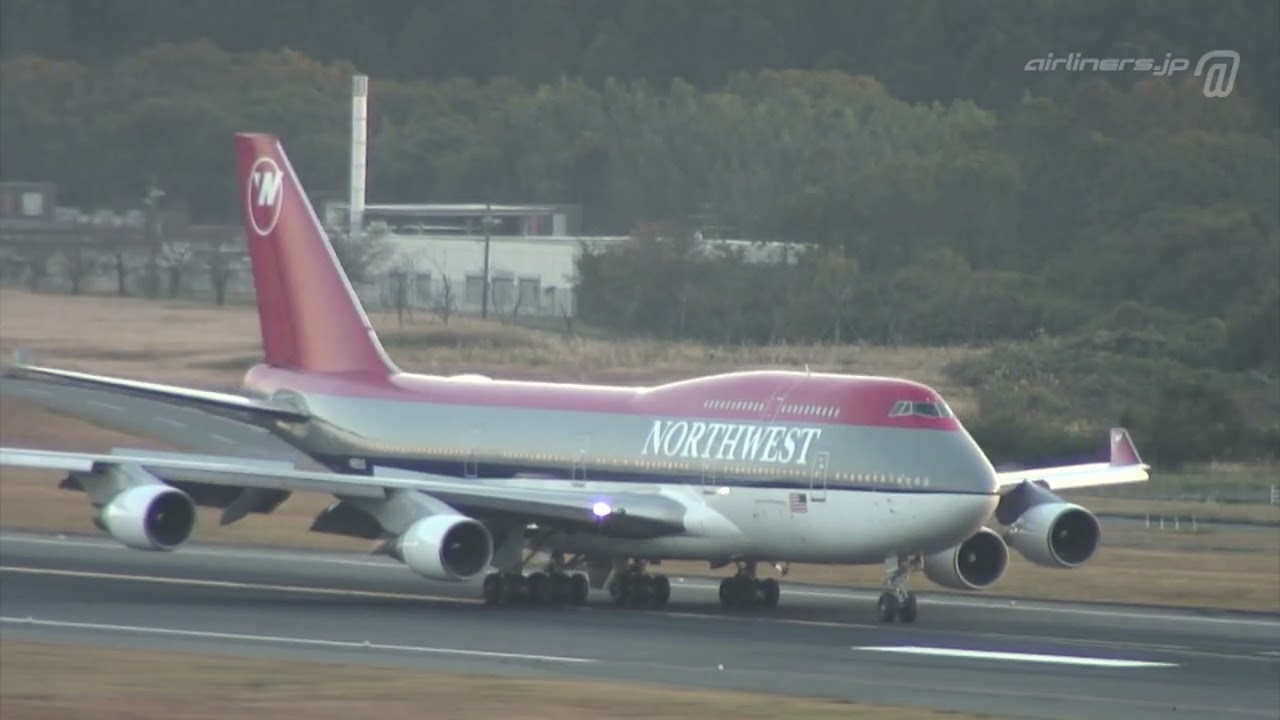 2005 Narita (成田)] Northwest Boeing 747-400《NW744 N665US