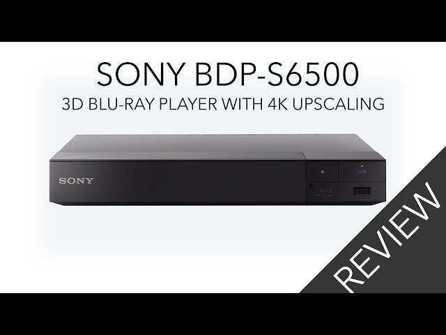 Sony SONY 4Kアップコン 最新ブルーレイプレーヤー BDP-S6500美品保証