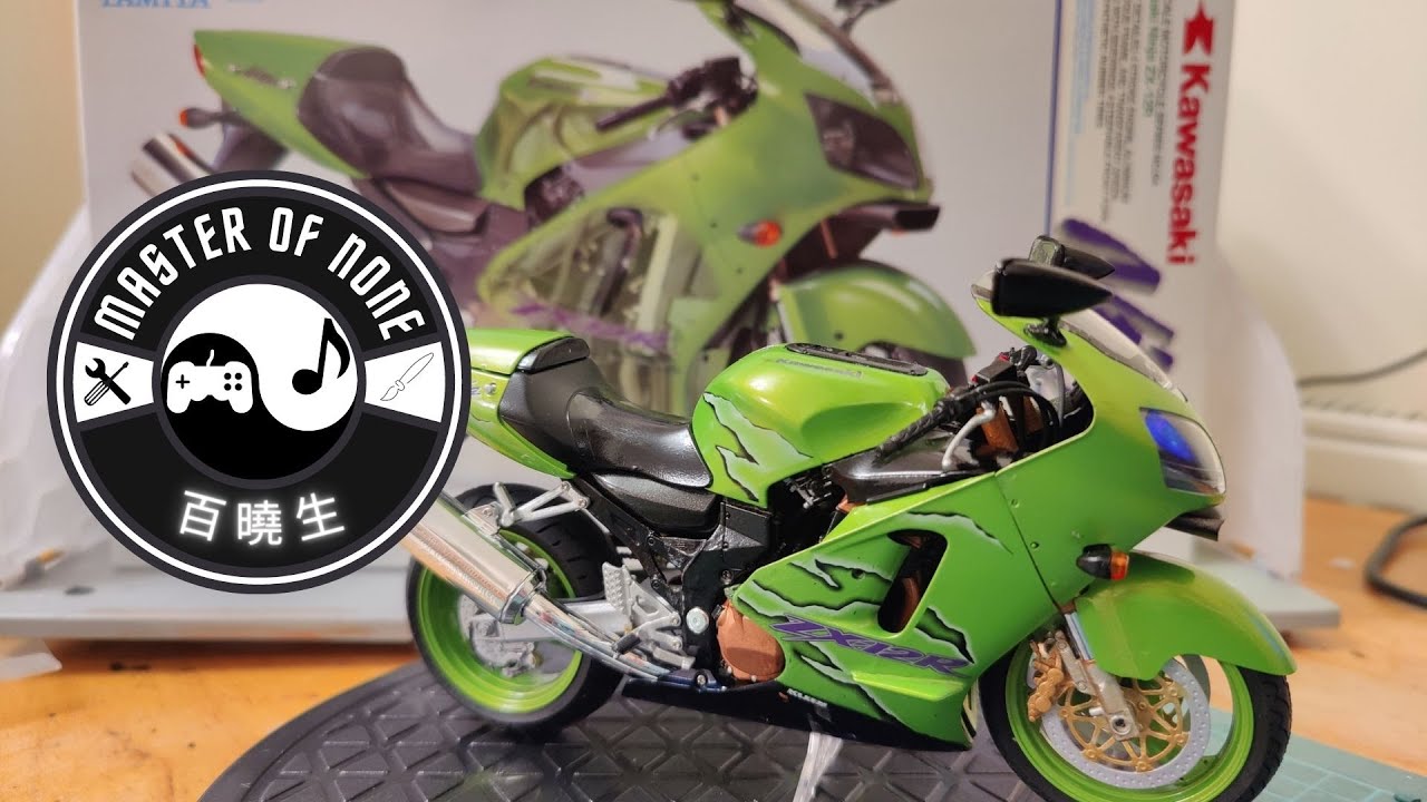Master of None Builds, Kawasaki Ninja ZX-12R 1/12 Scale model by