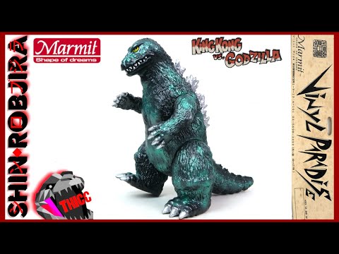 Marmit Vinyl Paradise: Godzilla 1962 (Metallic Green Ver