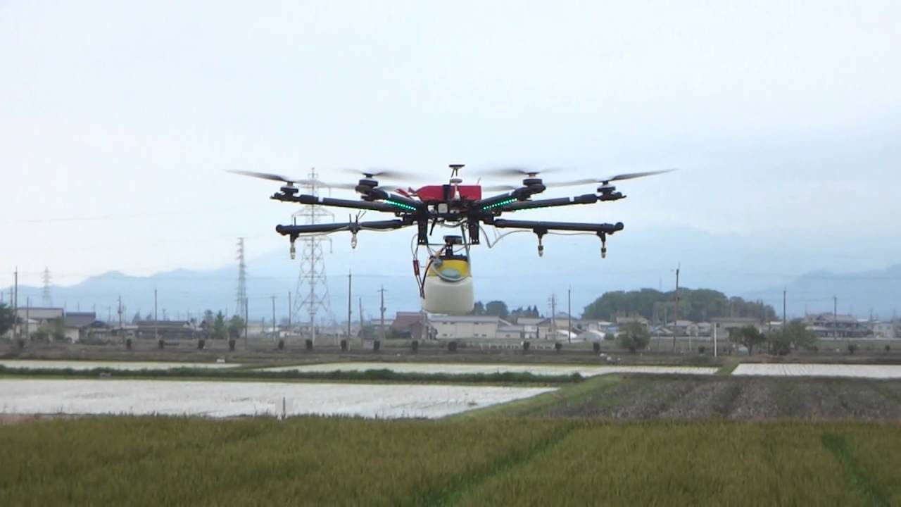 TAROT X6 農薬散布仕様 ドローン 農業用 - YouTube