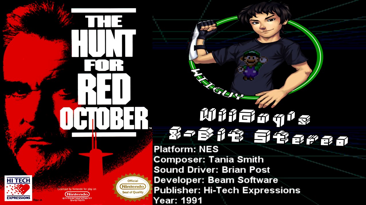 The Hunt for Red October (NES) Soundtrack- 8BitStereo - YouTube