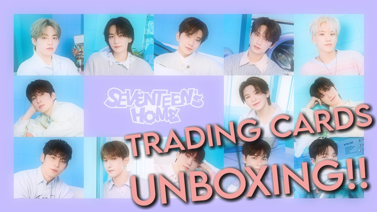 SEVENTEEN Home 2024 Japan Trading Cards Unboxing! - YouTube