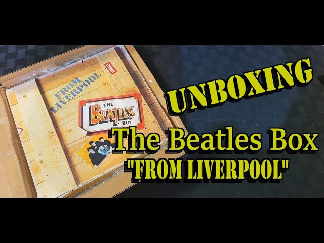 UNBOXING The Beatles Box Liverpool Japan Pressing - YouTube