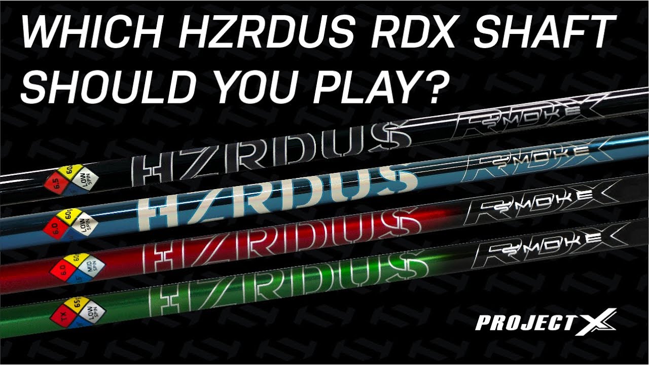 Assembled) Project X Hzrdus Smoke Blue RDX (PVD) Driver Shaft with