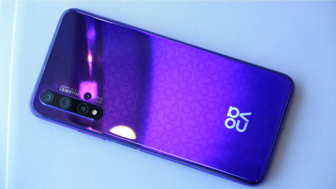 Huawei nova 5T Hands-On Review - YouTube