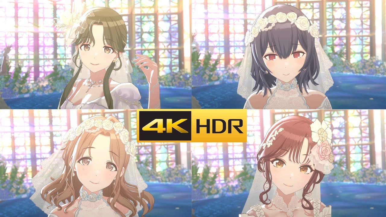 4K HDR「クローバー」(四等分の花嫁 大崎甘奈・七草にちか ☆3 SSR