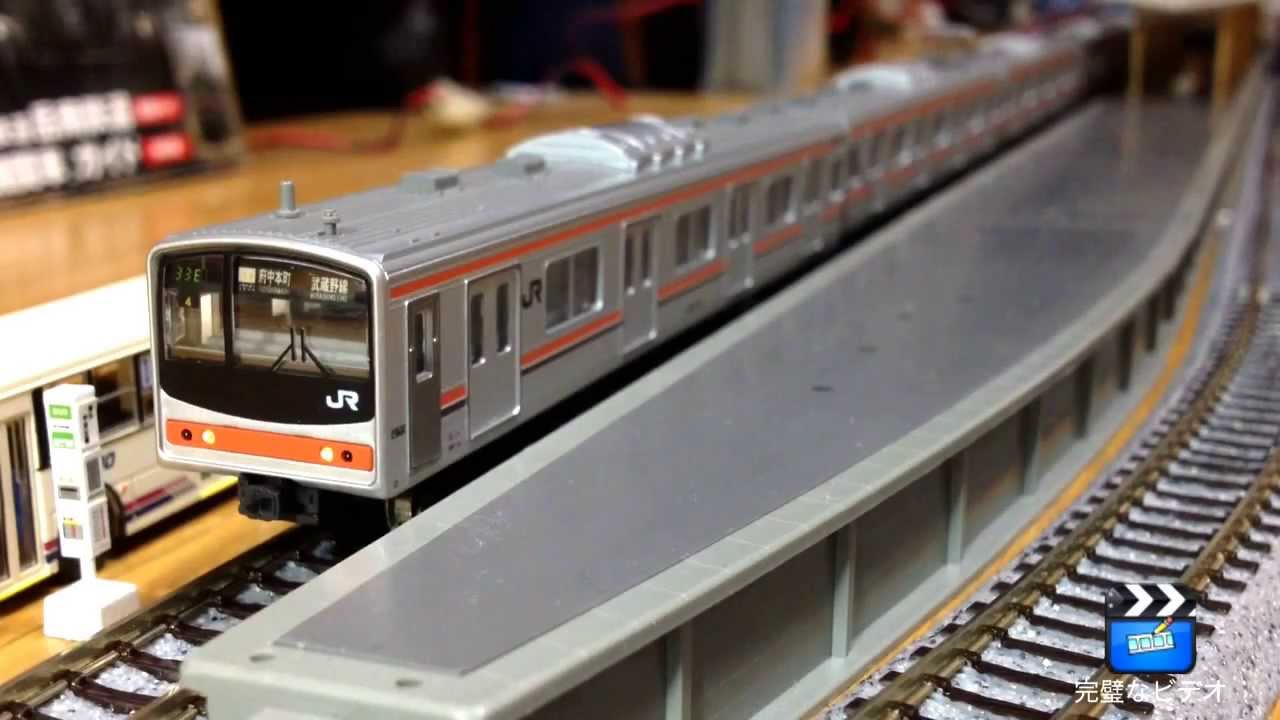 武蔵野線205系メルヘン Nゲージ - YouTube