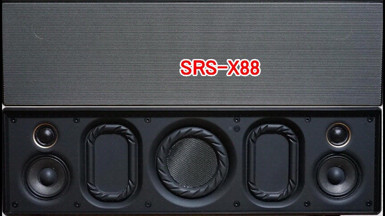 オーディオ 高音質アクティブスピーカーSONY SRS-X88のご紹介です
