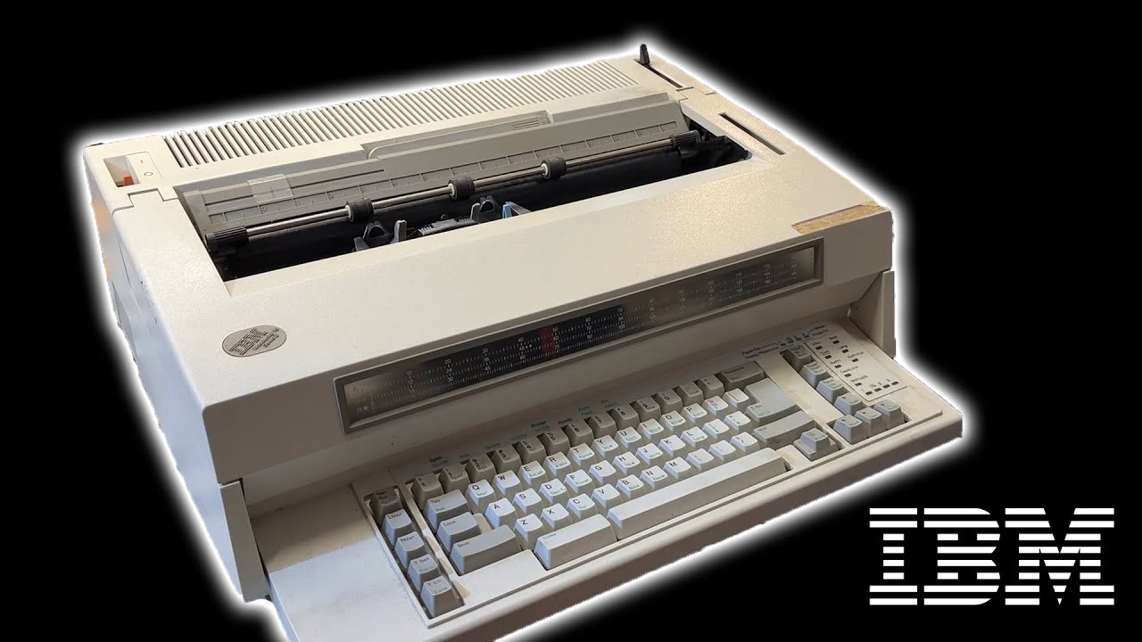 IBM Typewriter from the 1990s #shorts - YouTube