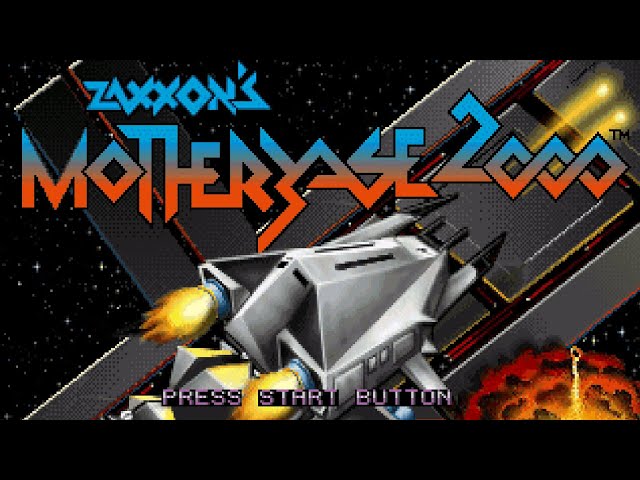 Zaxxon's Motherbase 2000 (Sega 32x) Playthrough longplay video