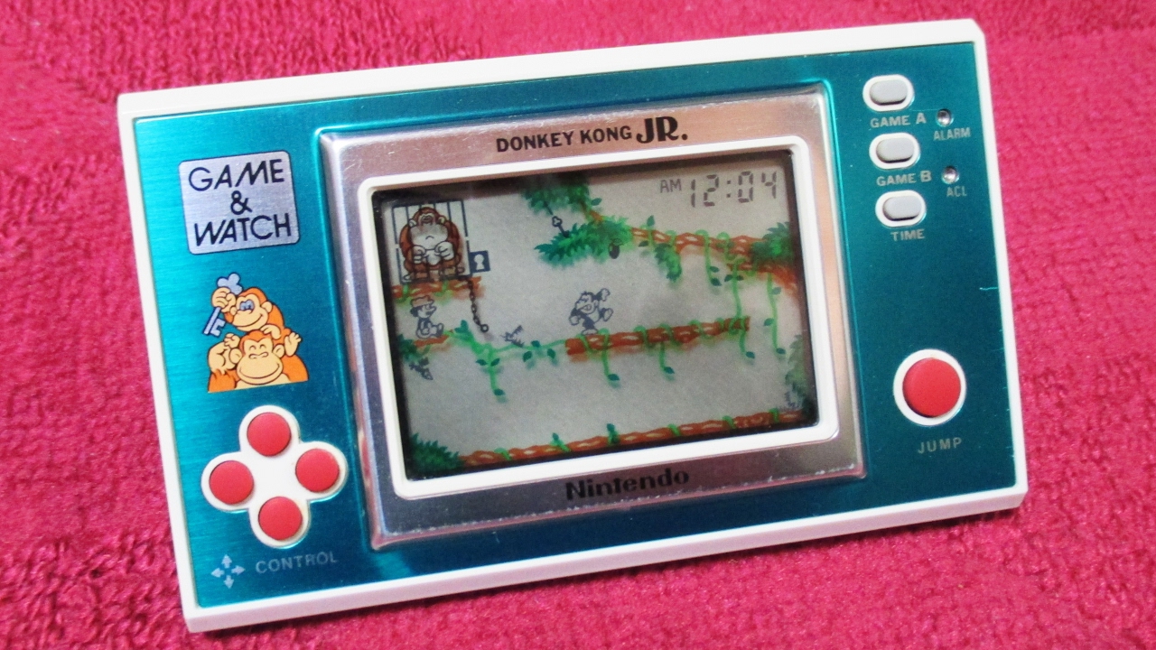 ゲーム＆ウオッチ【ドンキーコングJr.】実機プレイ - YouTube