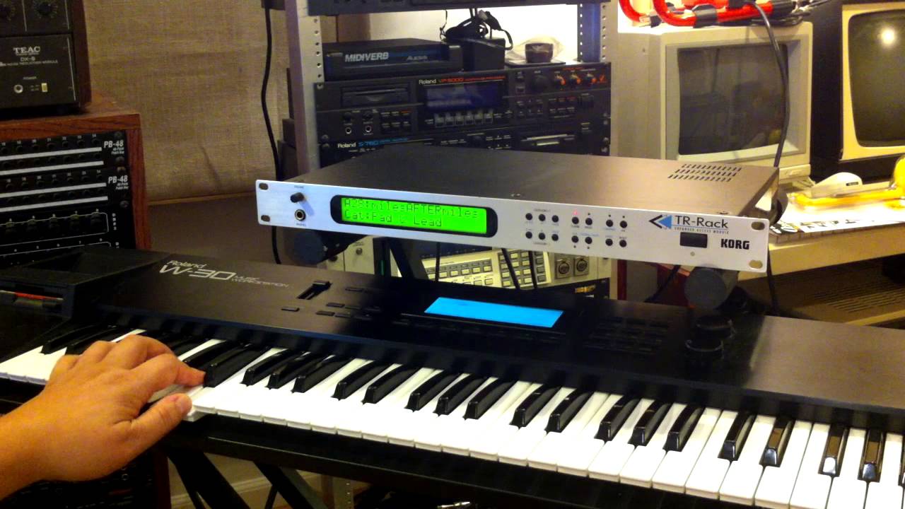 Korg TR-Rack demo - YouTube