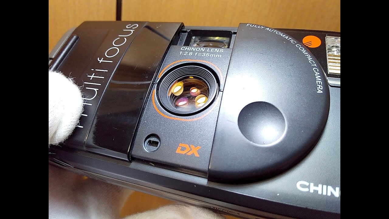 Chinon Auto 3001 Multifocus Compact Film Camera - YouTube