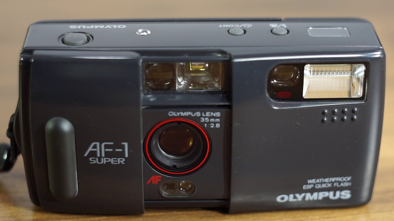 Olympus AF-1 SUPER 35mm Compact Inifity Stylus Camera - YouTube