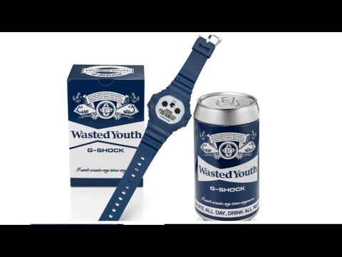 Casio G-Shock DW-5900WY-2CR Wasted Youth Collaboration Review