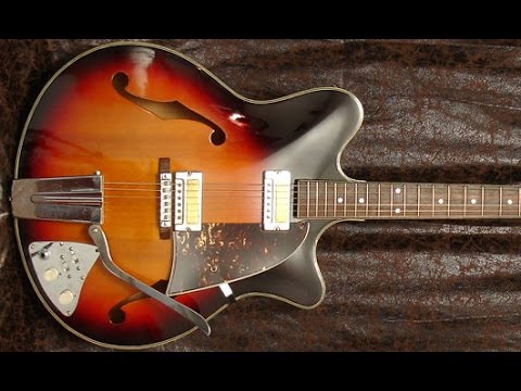 Vintage Guitar Club : GUYATONE BRADFORD SG 15T (Japon) - YouTube
