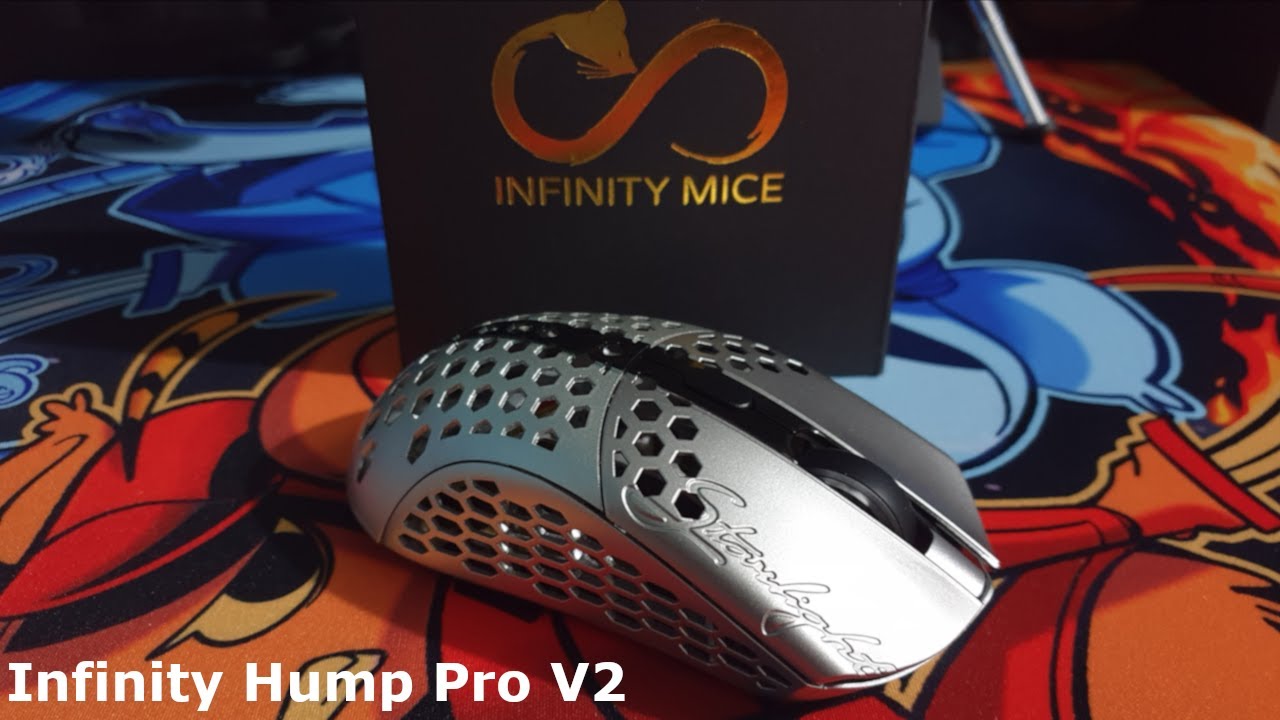 InfinityMice Infinity Hump Pro V2, The Duel Mouse Pad and Sapphire