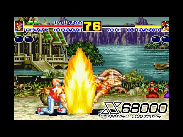 餓狼伝説2 新たなる闘い / Fatal Fury2 【 X68000 】 - YouTube