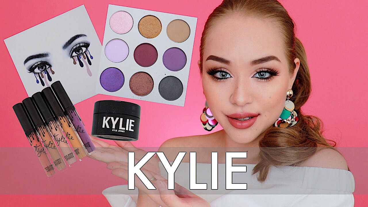 新作カイリーコスメセット〜アイシャドウ•リップ•ハイライトレビュー