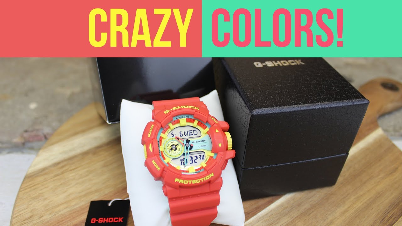 Casio G-Shock Breezy Rasta (GA-400CM-4AJF) Unboxing & First