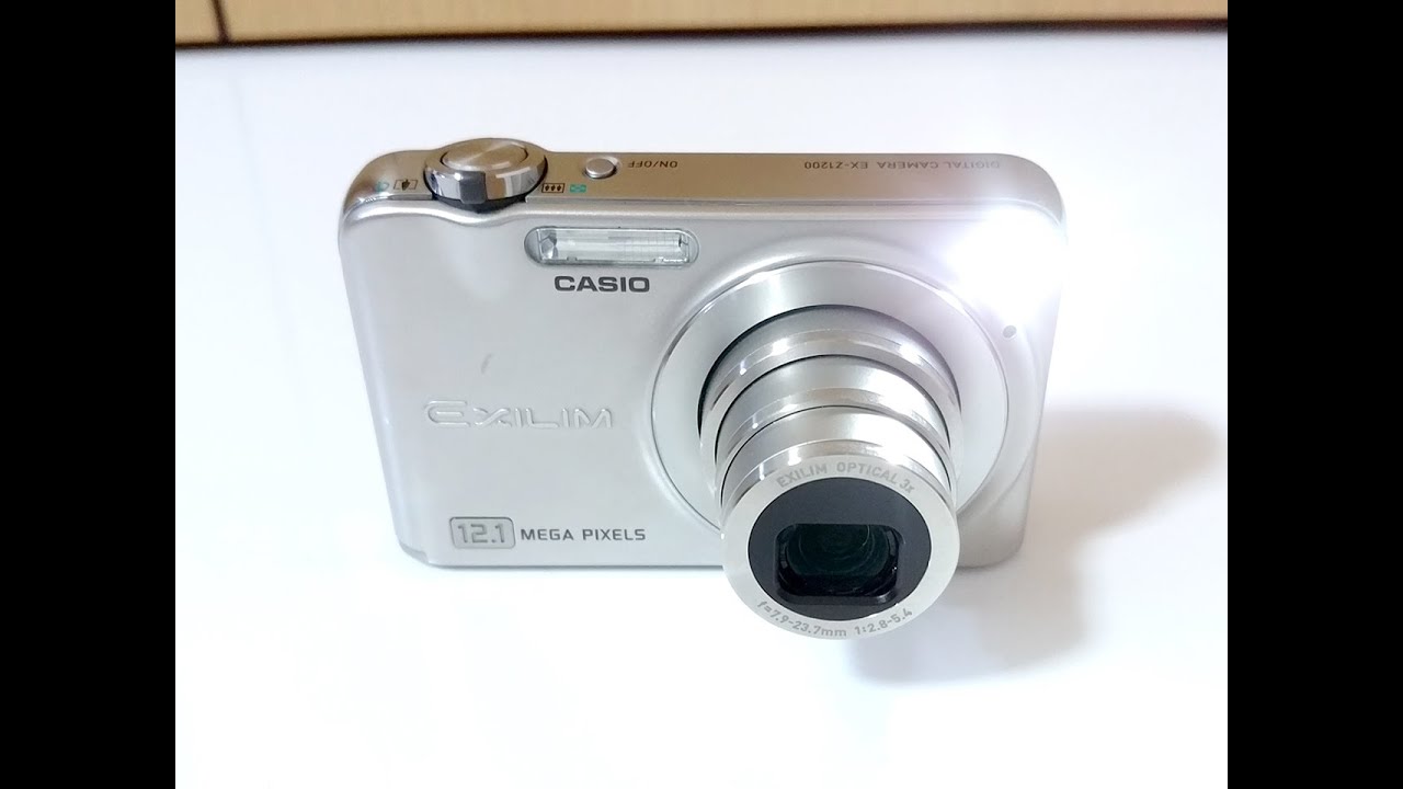 CASIO EXILIM ZOOM EX-Z1200 Digital Camera - YouTube