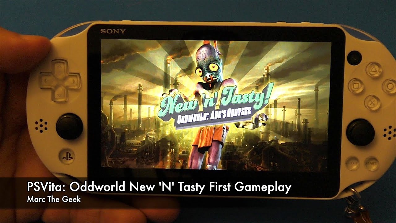 PSVita Oddworld: New 'n' Tasty! First Gameplay (Video 1) - YouTube