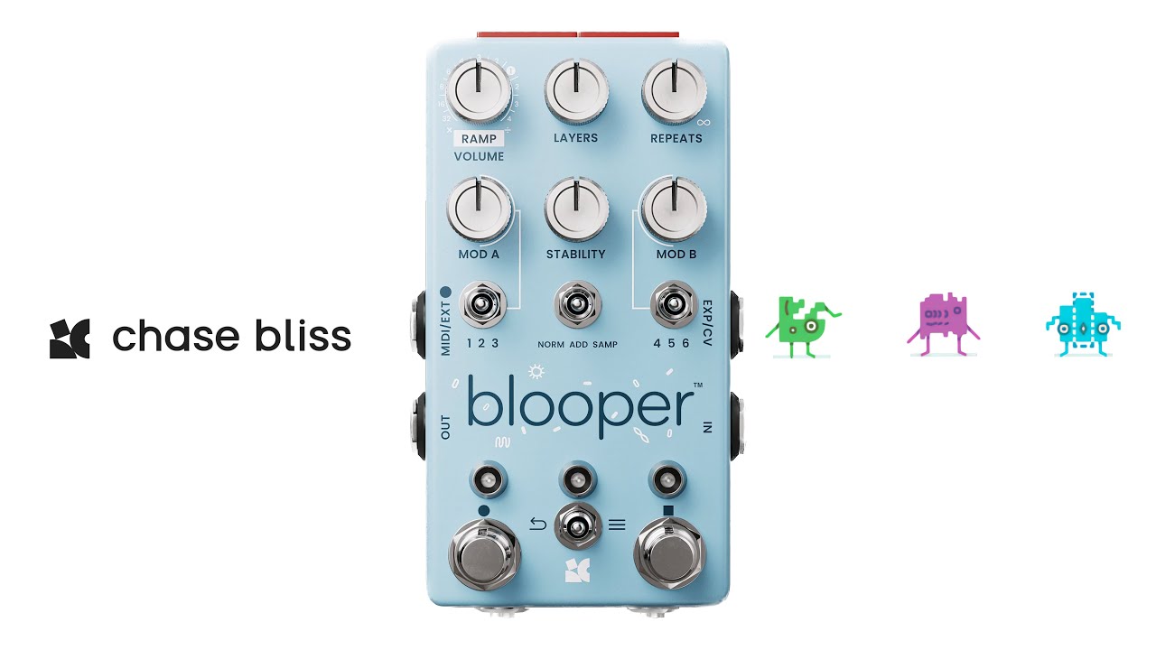 The Chase Bliss Blooper is a unique and creative take on looping