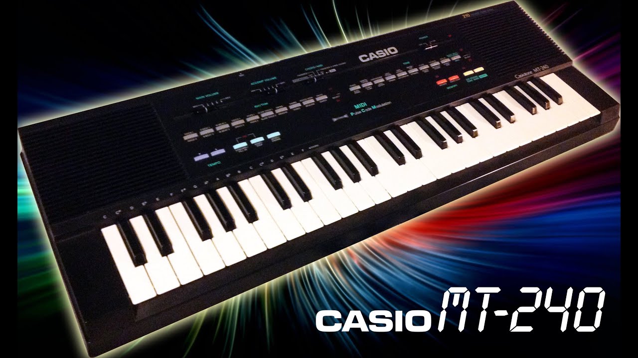 Casio MT240 VST Instrument Demo-01 - YouTube