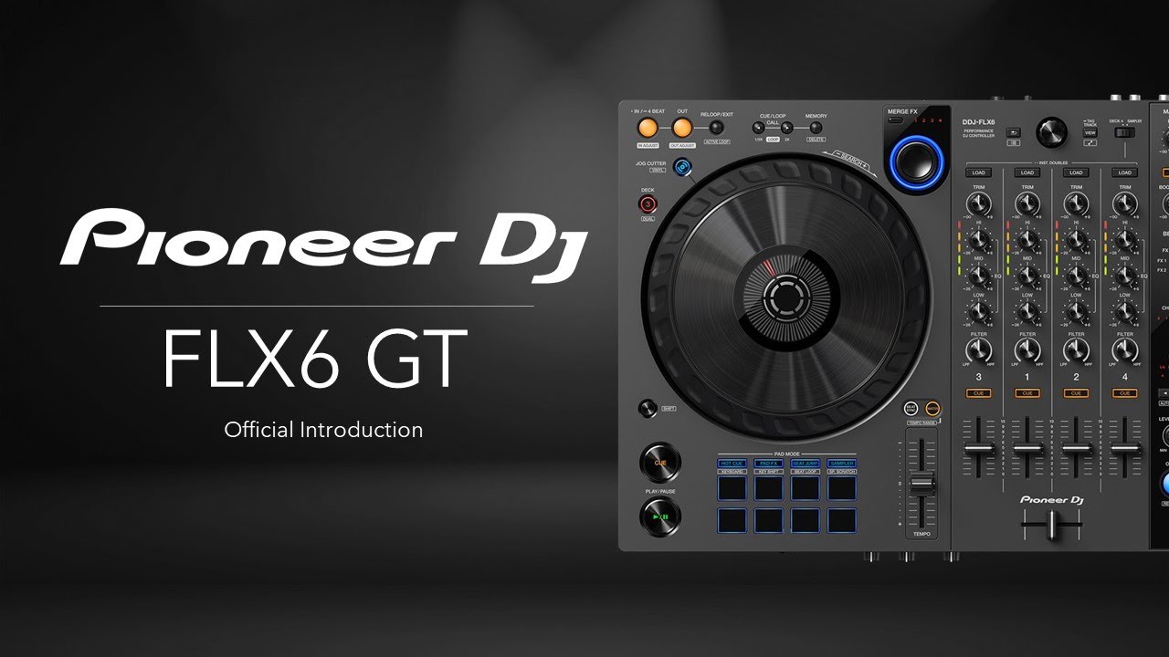 PIONEER DJ DDJ FLX6 GT DJ Controller Overview - YouTube