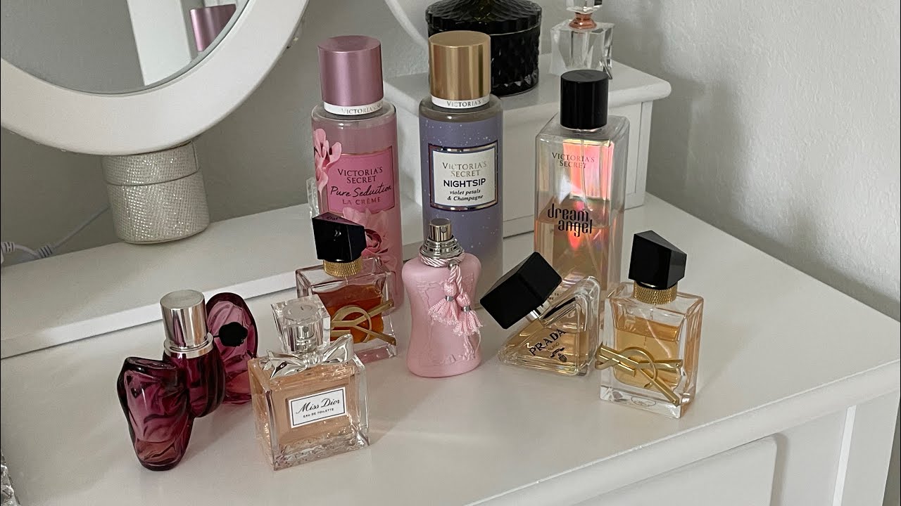 RATING MY PERFUMES ✨ Dior, YSL, Prada, Victoria Secret | Perfume