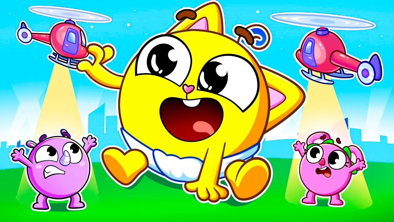 Learn Difference - Big vs Small 😲 Giant Baby in Town 👶 Funny