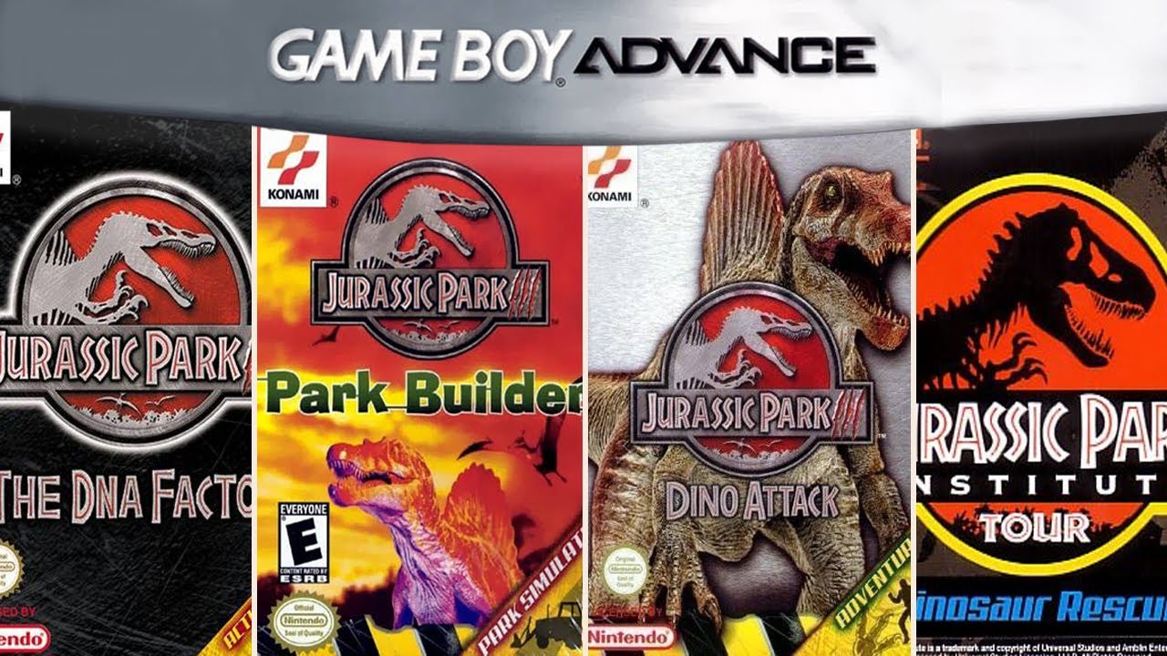 Jurassic Park Games for GBA - YouTube