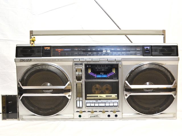 SHARP GF-535 The SEARCHER-XL (1981) Vintage Boombox Ghettoblaster