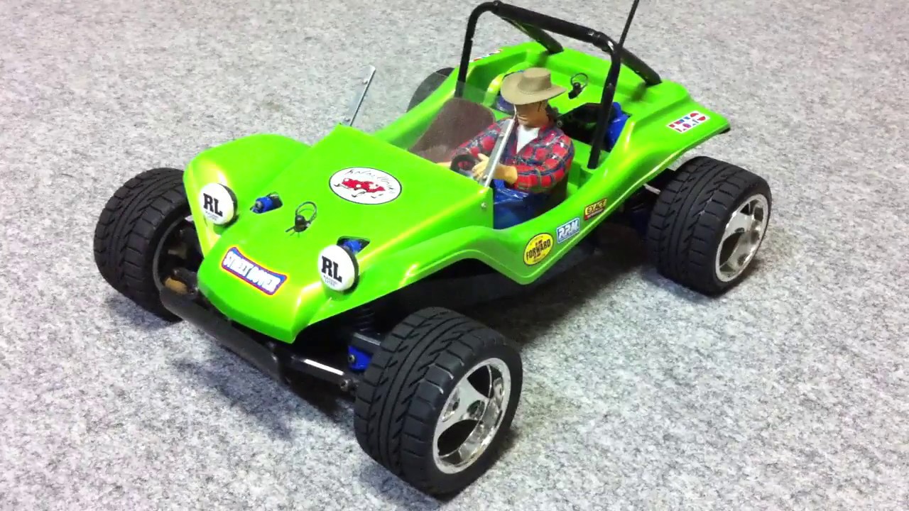 タミヤ1/10ストリートバギー・組み立て式ラジコンカー - YouTube