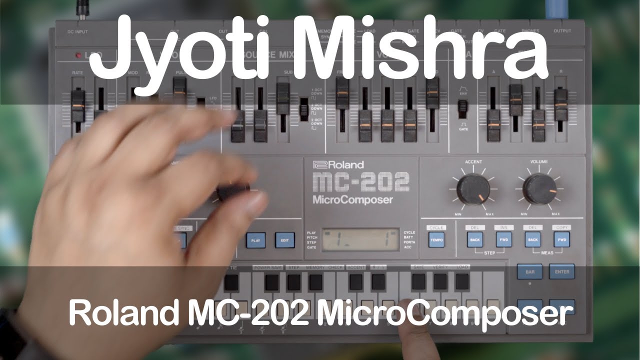 Roland MC-202 MicroComposer - YouTube
