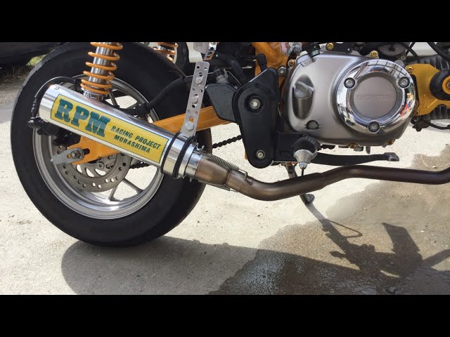 宮城県より】モンキー用RPM マフラー ダックスやシャリーにも◎ 宮城県